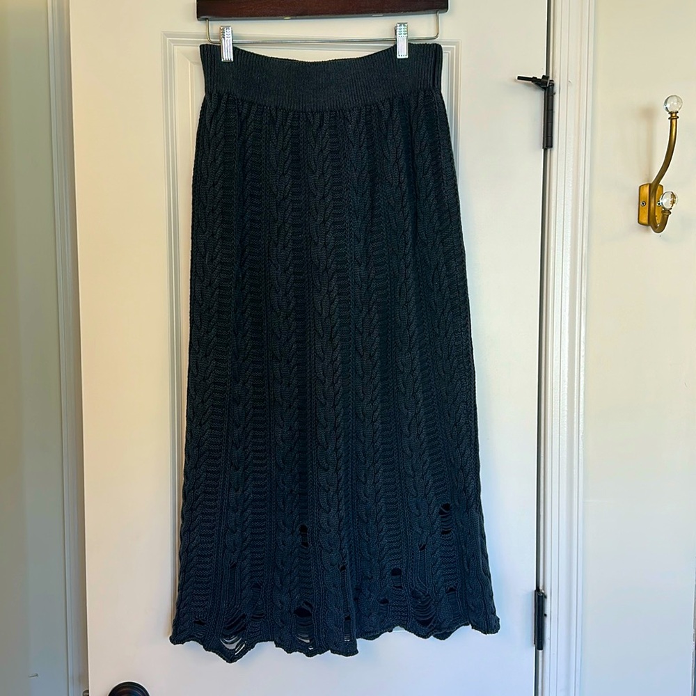 Free People Knitted Skirt